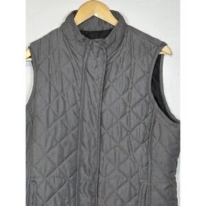 Magellan Outdoors Men's Vest Full Zipper And Snap Buttons Size XL Gray  0002